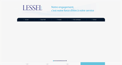 Desktop Screenshot of lessel-group.com